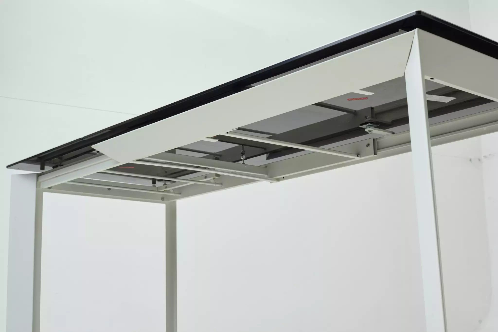 Стол CREMONA 160 KL-188 Контрастный мрамор / белый каркас, DISAUR