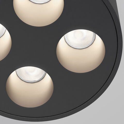 Накладной светодиодный светильник Elektrostandard Points 7W 4000K 25111/LED черный