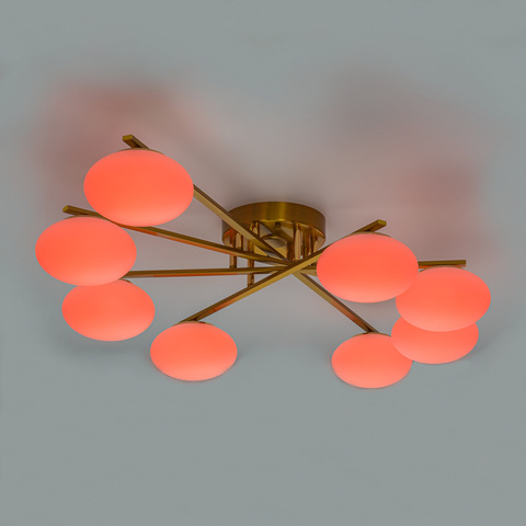 Потолочная светодиодная люстра Citilux ATMAN SMART CL226A183 LED RGB