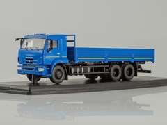 KAMAZ-65117 flatbed truck restyling blue 1:43 Start Scale Models (SSM)