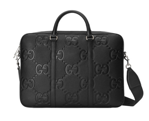 Портфель Gucci Jumbo Gg, чёрный