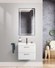 BelBagno DUE-600-2C-SO-BL-P DUE База под раковину подвесная с двумя выкатными ящиками, Bianco Lucido, 600x422x500, DUE-600-2C-SO-BL-P