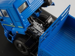 KAMAZ-65117 flatbed truck restyling blue 1:43 Start Scale Models (SSM)