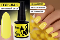 Гель-лак (Gel polish) #038, 8 ml