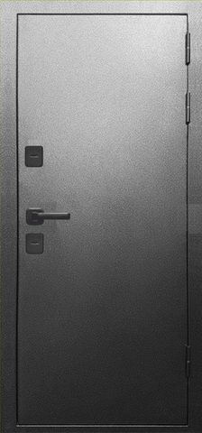 Термодверь входная ЮДМ U-Термо Роял, 2 замка, 1,4 мм металл, (серебро антик темный+дуб арктика) #2