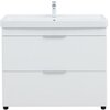 Aquanet 336309 Тумба Ирис new 90 напольная 2 ящ. цв.белый глянец (336309)