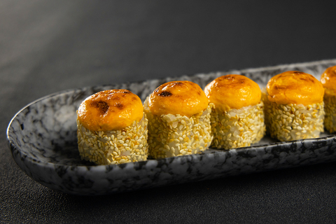 Запеченный снежный краб