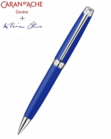 Ручка шариковая Caran d’Ache Leman Klein Blue® LE (4789.648)