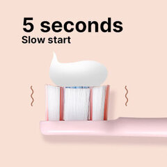 Электрическая зубная щетка Soocas X3U Global, звуковая, три насадки, 4 режима очистки, Pink (розовый)