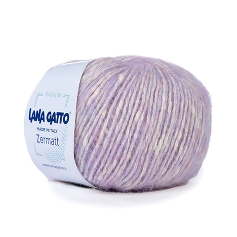 LANA GATTO ZERMATT (60% хлопок, 16% полиамид, 12% альпака, 12% шерсть, 50 гр/115 м)