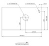 Aquanet 261852 Комплект столешница с полкой для Nova Lite LOFT 75 R цв. мрамор АВ01 (261852)