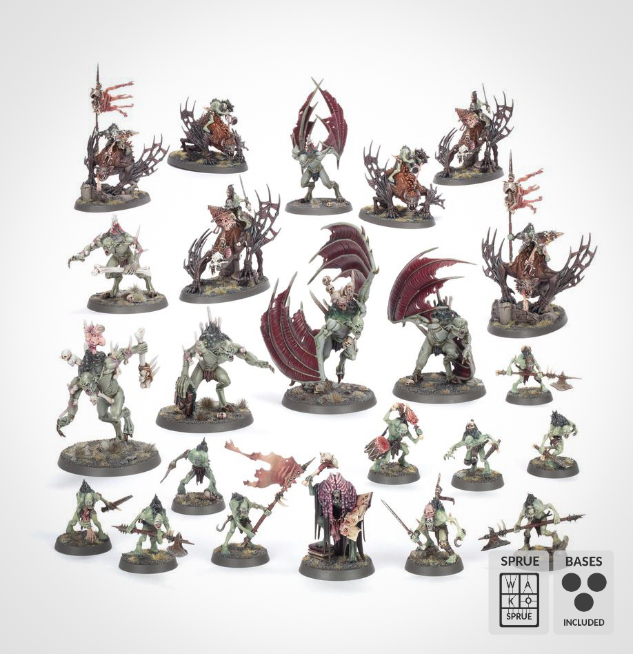 [Wako-box Battleforce] Charnelgrand Jury (Flesh-eater Courts)
