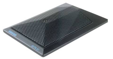 SHURE BETA 91A полукардиоидный конденсаторный инструментальный микрофон (плоский)