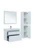 Aquanet 242268 Тумба Nova Lite 90 2 ящ. цв.бел. глянец (242268)