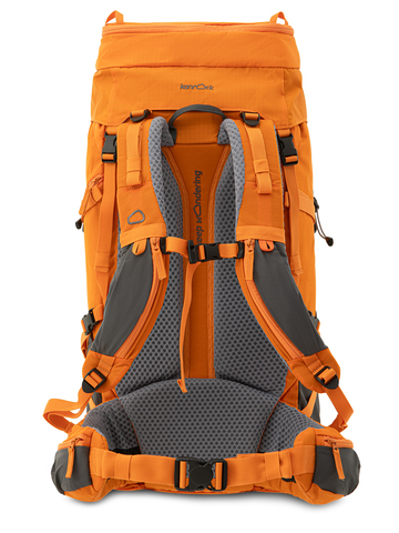 Картинка рюкзак туристический Kanrock Cruiser 45 Tangerine Orange - 2