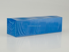 KAMAZ-65117 flatbed truck restyling blue 1:43 Start Scale Models (SSM)