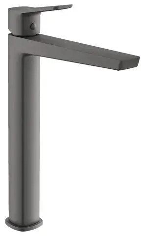 Смеситель для раковины высокий BELZ B11715-3 латунь, графит