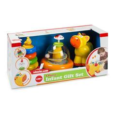 Kiddieland Набор развивающих игрушек (юла, пирамидка, каталка) (KID052894)