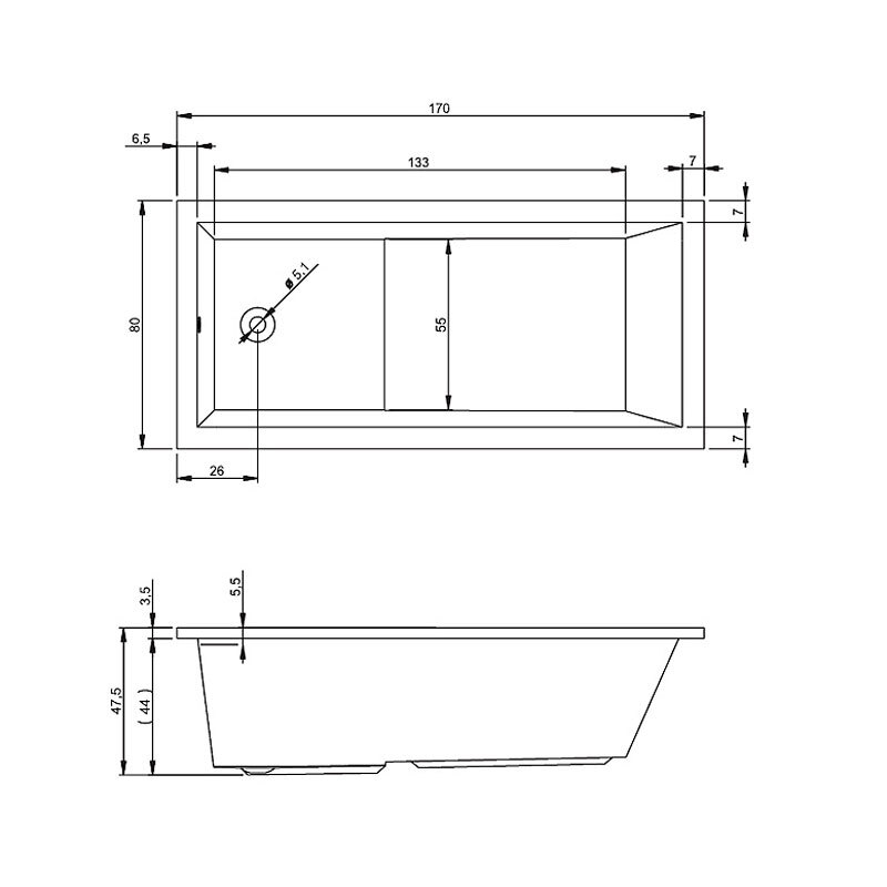 ванна Riho Lusso Plus