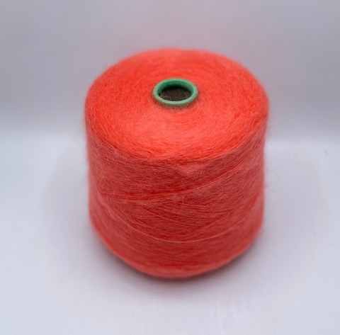 Filcom (пр.Италия), art.Aurora, 850м/100 гр. 70% Суперкидмохер, 30% Шелк , цвет-Коралл (640) арт-36276