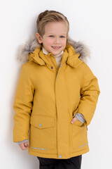 куртка  для мальчика  ВК 36103/2 ГР ( 98-122)