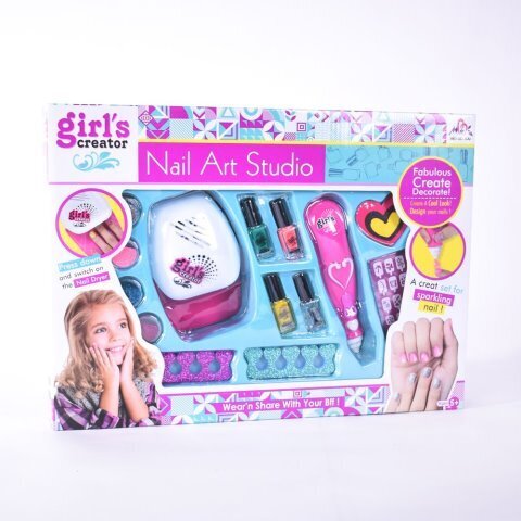 Набор для ногтей сушилка + распылитель блесток