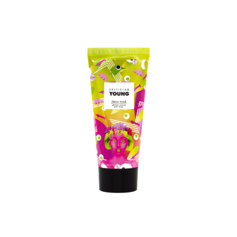 Selfielab YOUNG Маска-детокс для лица на основе розовой глины с экстрактами винограда 50мл