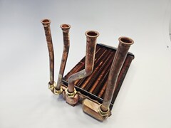 Теплообменник битермический (24кВт) для BUDERUS Logamax U02х/U04х/U05х (на гайках!) (арт. 87154065460)