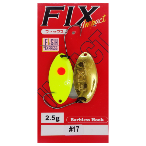 Блесна колеблющаяся FOREST FIX IMPACT 2.5g цвет #17 (РЕПЛИКА)