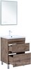 Aquanet 345797 Тумба с раковиной Нота new 58 напольная 2 ящ. цв.дуб веллингтон табак (345797)