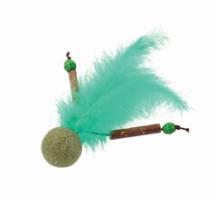 Mpets игрушка для кошек с кошачьей мятой CHARMY зеленая