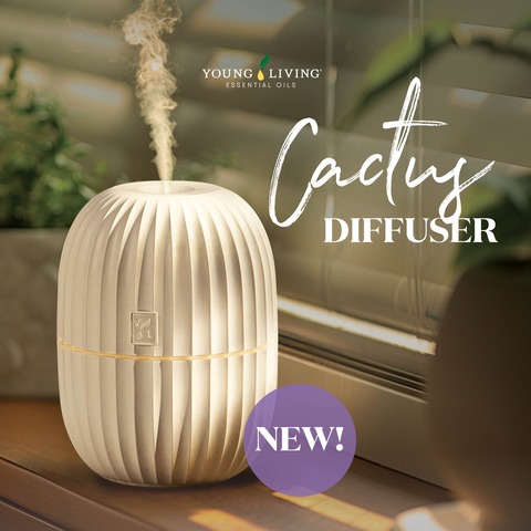 Диффузор Cactus Diffuser от Young Living - Бежевый