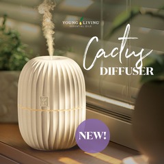Диффузор Cactus Diffuser от Young Living - Бежевый