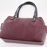 Сумка Саломея 149 наппа бордо + черный