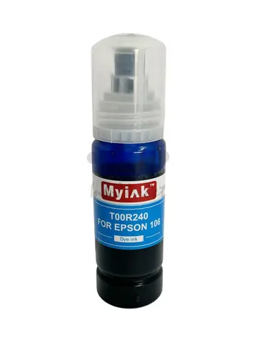 Чернила MyInk для EPSON EcoTank (T00R240) ET-7700/ET-7750, L7160/L7180 - 70 мл, cyan,dye