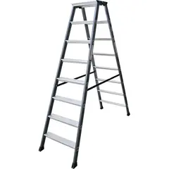 Анодированная стремянка SEPRO D 2х8 ступ. Krause 125859