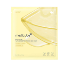 Мedicube Kojic Acid Turmeric Brightening Gel Mask гидрогелевая маска для сияния кожи