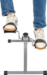 Велотренажер Bradex SF 0077 АЭРОБ НЬЮ, компактный, серый