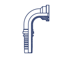 Фитинг DN 12 SFL 1/2 30.2 (90)