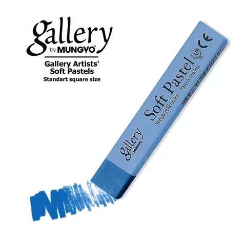 Пастель сухая мягкая профессиональная MUNGYO Gallery №030 средний фтало-голубой