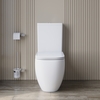 BelBagno BB2197CP-TOR/SC/BB2197T Унитаз-компакт безободковый со смывом TORNADO BelBagno LUCE-TOR BB2197CP-TOR/SC/BB2197T
