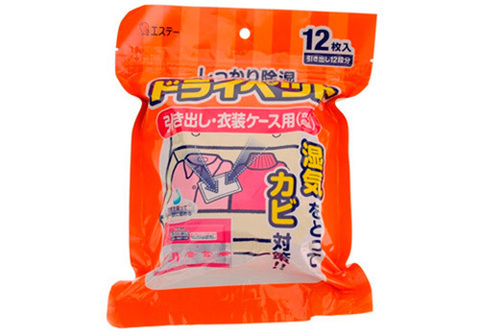 Поглотитель влаги для шкафов, 25г*12шт