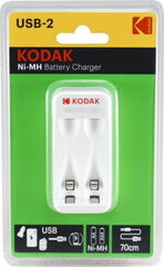 Зарядное устройство для аккумуляторов Kodak C8001B USB (K2AA/AAA)
