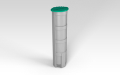 Колодец универсальный 2 м ЭкоПром(58x47x200см;) - арт.555820