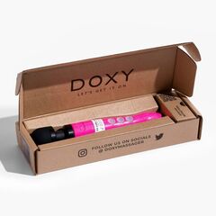 Розовый беспроводной wand-вибратор Doxy Die Cast 3R - 
