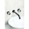 Boheme 152-2-B-EL Смеситель из стены ELEGANTE на 3 отв. BLACK