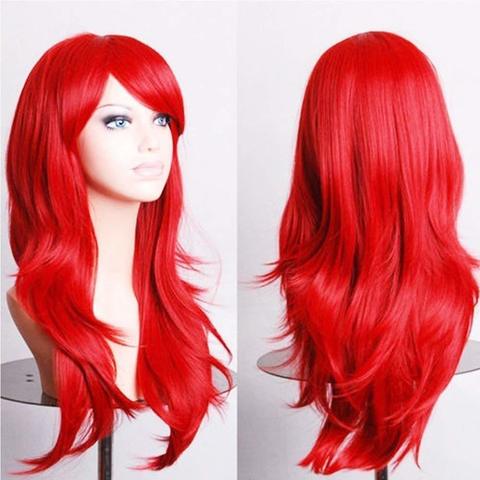 Red Wigs For Women Fancy Dress Cosplay Wigs For Women