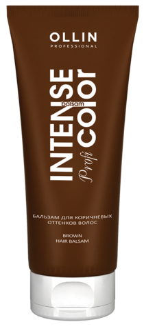 OLLIN intense profi color бальзам для коричневых оттенков волос 200мл/ brown hair balsam