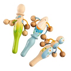 Погремушка Лялька окрашенная Вальда