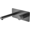 Boheme 125-GM.3 Смеситель STICK из стены GUN METAL LINEA_Комплект